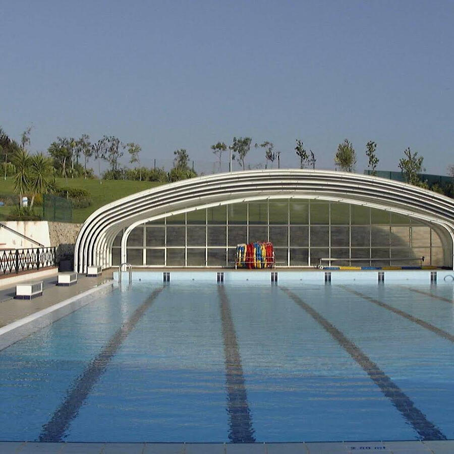 Projecto de Piscina Municipal do Torrão após execução